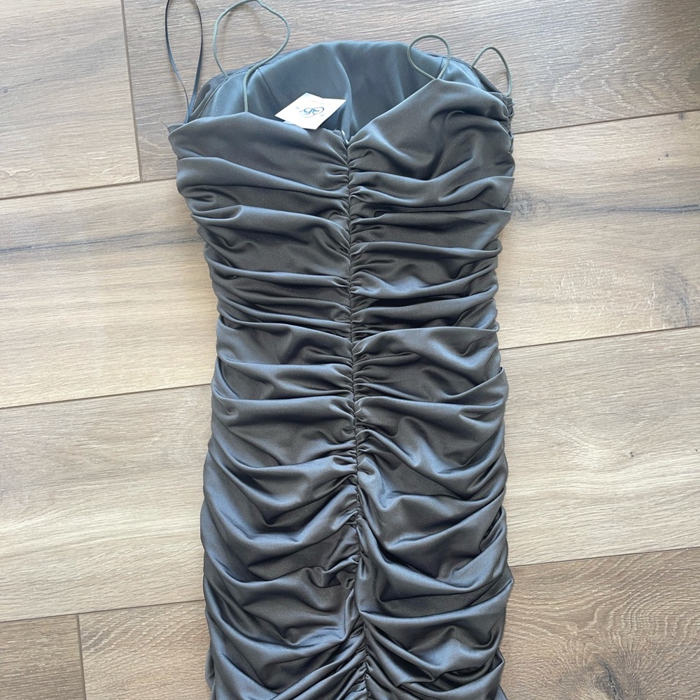 Revolve Ruched Bodycon Mini Dress - Picture 2 of 2